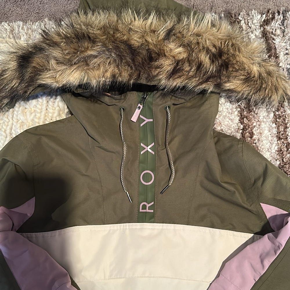 Roxy Ski Jacket Shell Excellent Condition - image 4